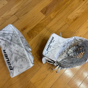 Bauer Supreme S29 Regular INT Glove & Blocker (Used)