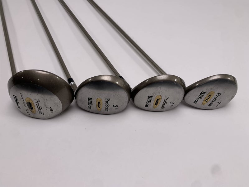 Wilson Prostaff WD Wood Set Driver 3 5 7 | 12* 15.5* 21* 25* Ladies RH