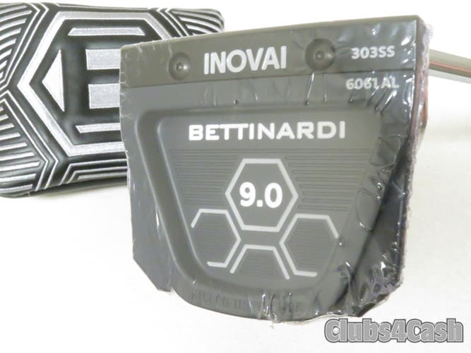 Bettinardi INOVAI 9.0 Putter Mallet Slant 34" +Cover .. NEW