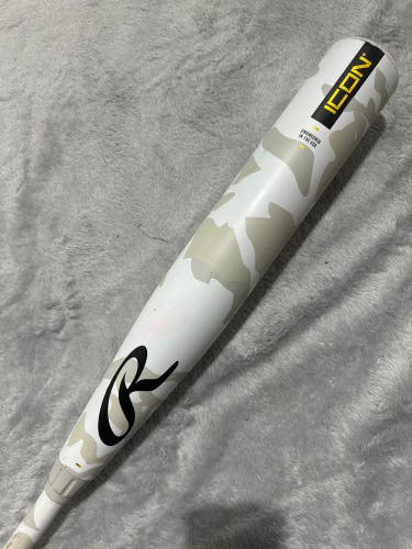 2025 Rawlings Icon Composite Bat USSSA Certified (-8) Composite 24 oz 32" (Used)