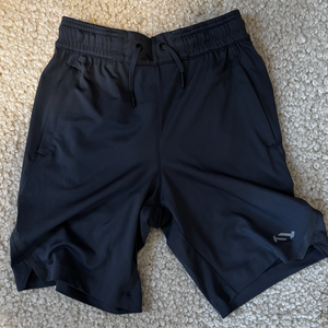 True Gray Youth Medium Shorts New