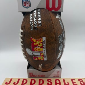 Wilson NFL SUPER BOWL LIX 59 Philadelphia Eagles Chiefs Football Full Size 

New in Box