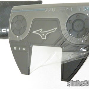 Mizuno M Craft X S6 Putter Black ION Mallet SIX Slant 34" +Cover  NEW