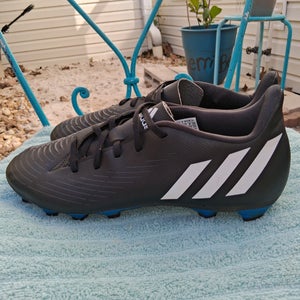 Black Men's Size M 10.5 (W 11.5) Adidas predator Edge+ Cleats (Used)