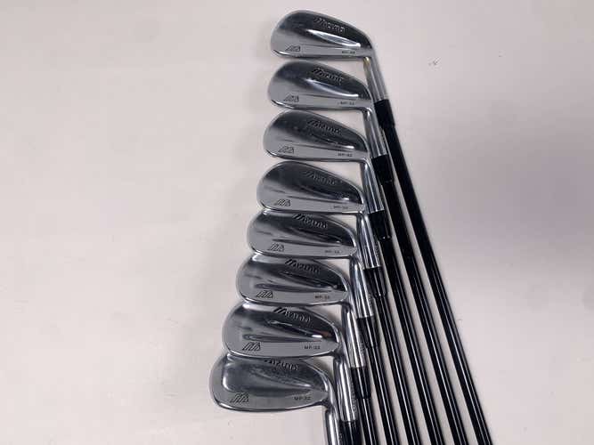 Mizuno MP 32 Iron Set 3-PW Accra iS6 Regular Graphite RH Oversize Grips +1/2"