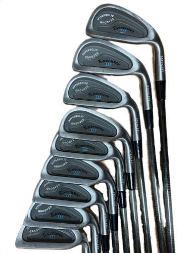 First Flight Executer III RH Ladies Flex 9 Pieces (#3-SW) Alida Shafts Great Condition