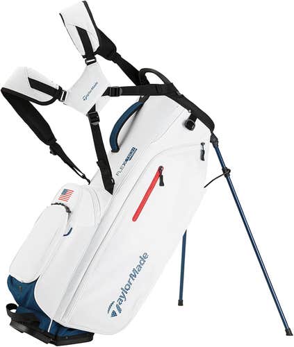 NEW 2024 TaylorMade Flextech Crossover USA 14 Way Stand/Carry Bag