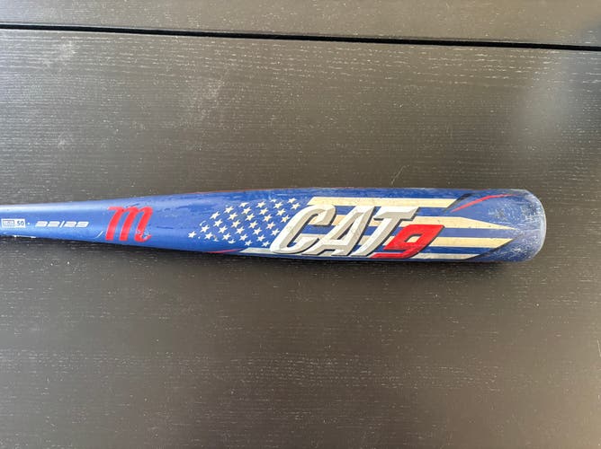 2021 Marucci CAT9 Pastime Alloy BBCOR Certified Bat (-3) 29 oz 32" (Used)