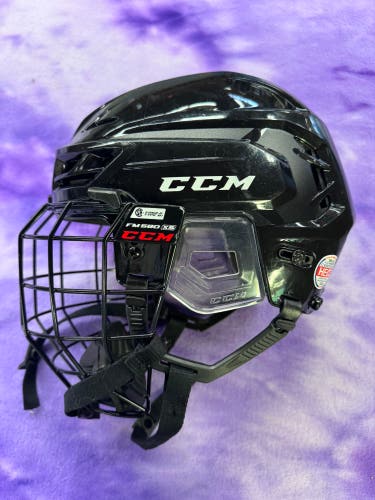 Black XS CCM Tacks 210 Helmet (Used)