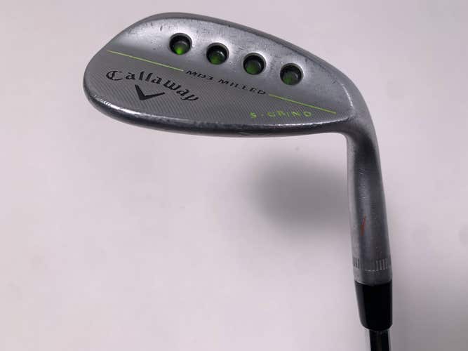 Callaway MD3 Milled Chrome S-Grind Lob Wedge LW 60* 9 S-Grind DG R300 Regular RH