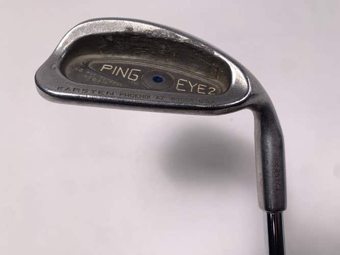 Ping Eye 2 Pitching Wedge PW Blue Dot 1* Up Karsten ZZ-Lite Stiff Steel Mens RH