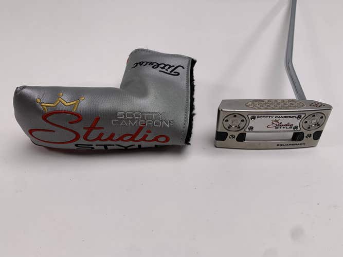 Scotty Cameron Studio Style Squareback 2025 Putter 34" Mens RH HC