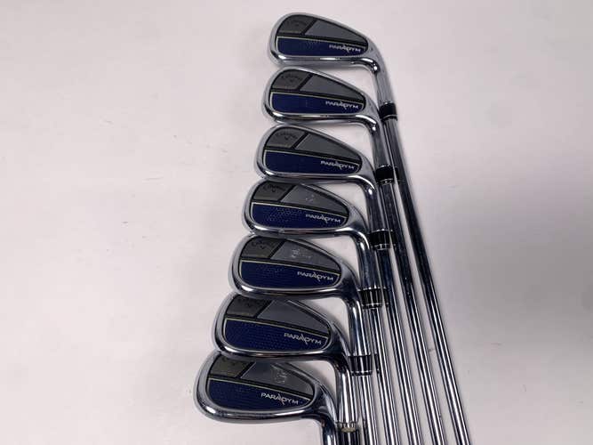 Callaway Paradym Iron Set 5-PW+AW True Temper Elevate MPH 95g Regular Steel RH