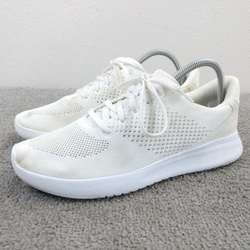 Kizik Lima White Creme Hands Free Slip On Sneakers Casual Womens Size 9 Shoes