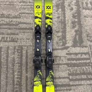 Kid's Volkl Deacon Jr 120 cm Skis With Marker 4.5 GW Bindings (Used)