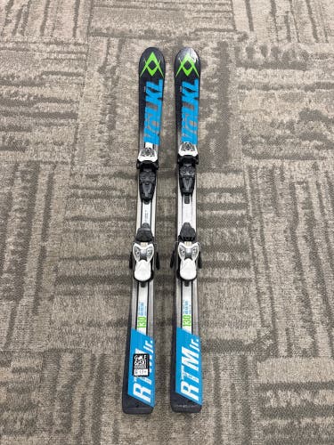 Kid's Volkl RTM Jr 130 cm Skis With Marker 7.0 Bindings (Used)