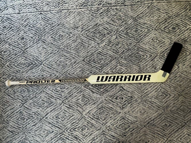 Senior Warrior Pro Lite 2 Regular Goalie Stick 27.5" Paddle (Used)