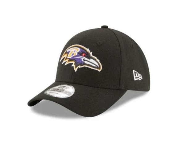 NEW New Era NFL Baltimore Ravens 9FORTY Adjustable Black Game Cap