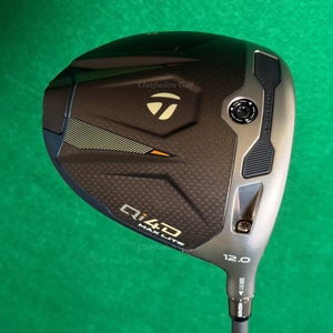 TaylorMade Qi4D Max Lite 12 Driver REAX Blue 40-A Graphite Seniors w/ HC