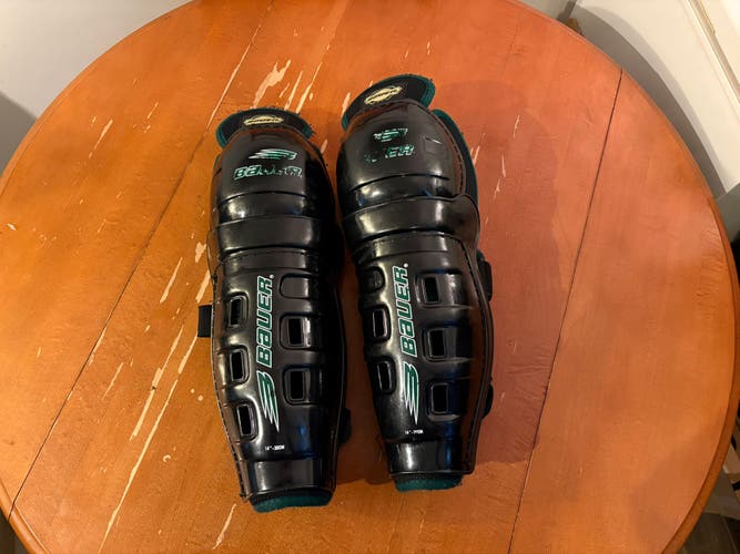 Senior Bauer 14" Shin Pads (Used)
