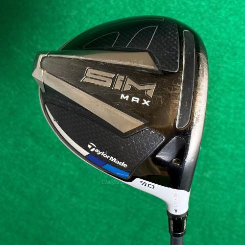 TaylorMade SIM Max 9 Driver Project X HZRDUS Smoke iM10 6.0 Graphite Stiff