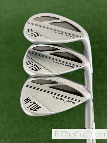Taylormade Milled Grind Hi Toe Chrome 3 Wedge Set (52, 56, & 60 Degrees)