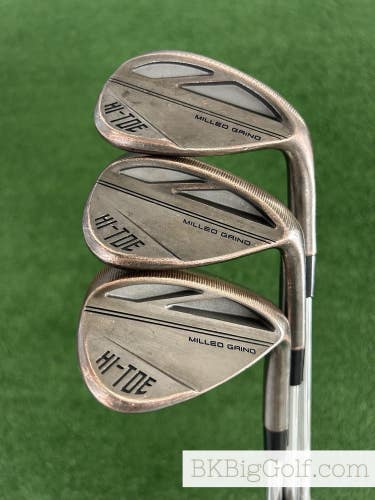 Taylormade Milled Grind Hi Toe Copper 3 Wedge Set (50, 54, & 58 Degrees)