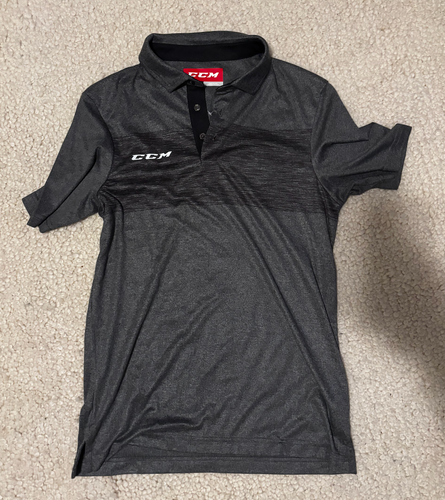 CCM Polo Gray Men's Small (New)