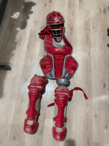 Intermediate Rawlings Renegade 2.0 Catcher's Set (Used)
