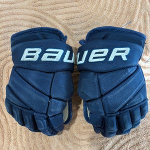 Blue Bauer Vapor Pro Team Gloves 12" (Used)