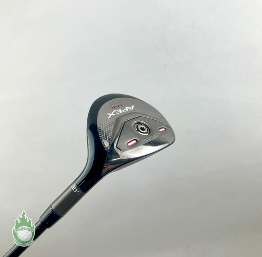 Right Handed Callaway APEX UW 4 Hybrid 21* 75g Stiff Flex Graphite Golf Club