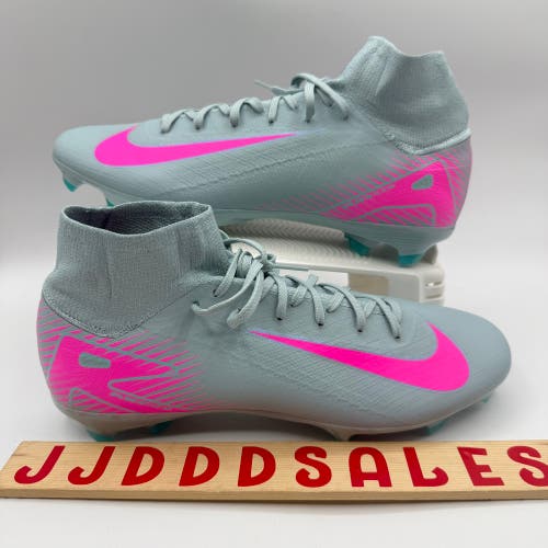 Nike Mercurial Superfly 10 Pro FG Soccer Prism Pack HF9433-301 Men’s Sz 10 NEW 

New Without Box