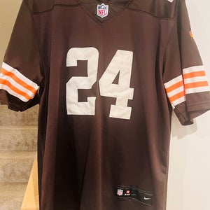 Nick Chubb Cleveland Browns Large Men's Nike Jersey (Used)