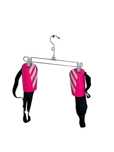 Used Adidas Soccer Shin Guards Junior Pink MD 11692-S000145763