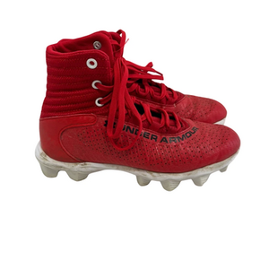 Used Under Armour HIGHLIGHT 2 RM Jr FB Cleats Red Junior 04 11692-S000145758