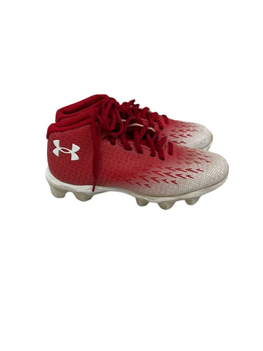 Used Under Armour SPOTLIGHT FRANCHISE BB/SB Cleats Red Junior 03.5 11692-S000145754