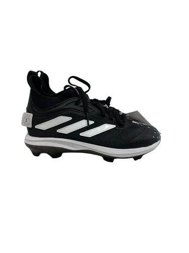 Used Adidas PURE HUSTLE 2 WOMENS BB/SB Cleats Black And White Senior 5 11692-S000145831
