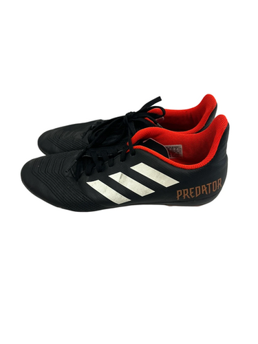 Used Adidas PREDATOR Soccer Cleats Black Junior 05 11692-S000145726