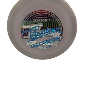 Used Discraft TITANIUM RAPTOR Disc Golf Driver Grey 174g 11692-S000145729