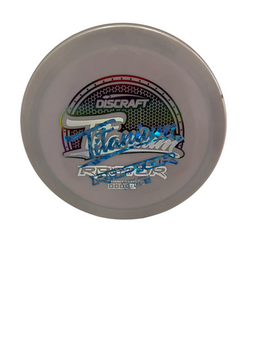 Used Discraft TITANIUM RAPTOR Disc Golf Driver Grey 174g 11692-S000145729