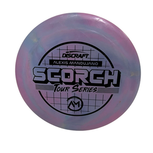 Used Discraft TOUR SERIES SCORCH Disc Golf Driver Purple 171g 11692-S000145735