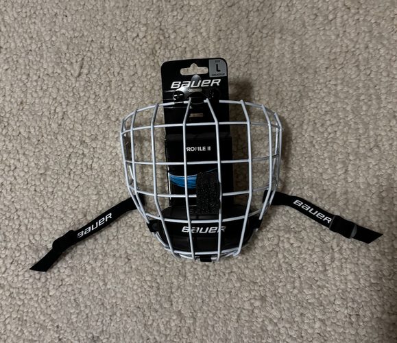 Bauer Profile II Large Cage White New