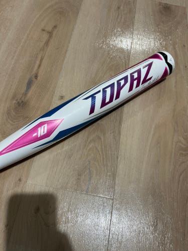 2022 Easton Topaz Alloy Bat (-10) Alloy 21 oz 31" (Used)