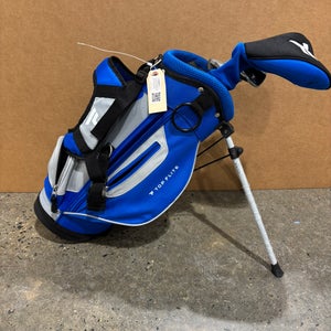 Top Flite Junior Clubs Left Hand I 3 Clubs + Bag (Used)