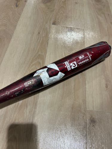 2022 DeMarini Voodoo One Alloy Bat BBCOR Certified (-3) Alloy 29 oz 32" (Used)