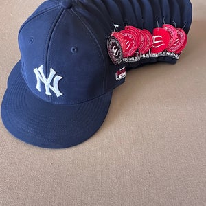 NEW YORK YANKEES MLB-450 CAPS, TEAM BUNDLE