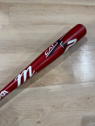 2025 Marucci CATX2 Alloy Bat USABat Certified (-8) Alloy 22 oz 30" (Used)