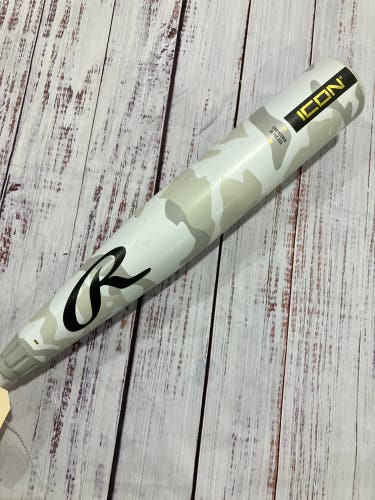 2025 Rawlings Icon Composite Bat USSSA Certified (-5) Composite 25 oz 30" (Used)