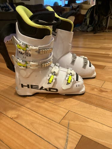 Mondo 21 & 21.5 Unisex HEAD Raptor 60 Racing Ski Boots (Used)