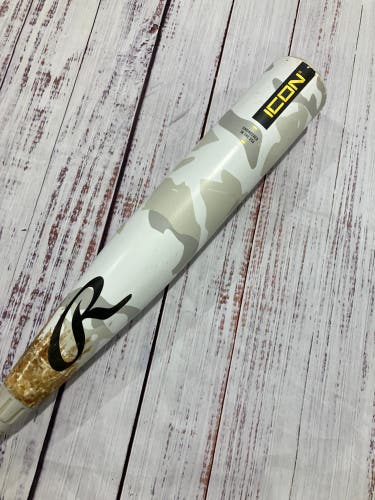 2025 Rawlings Icon Composite Bat USSSA Certified (-5) Composite 26 oz 31" (Used)